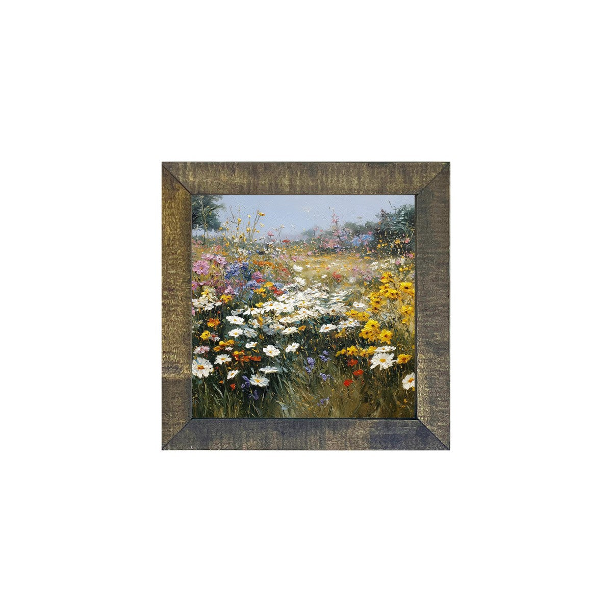 Wildflower Field - Square Frame