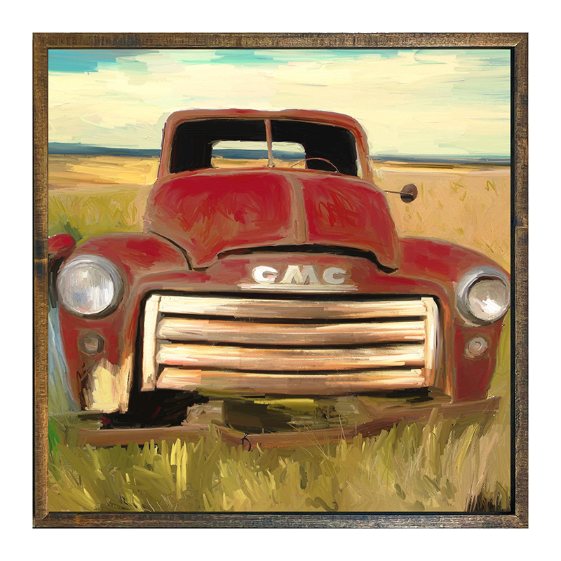 Red GMC