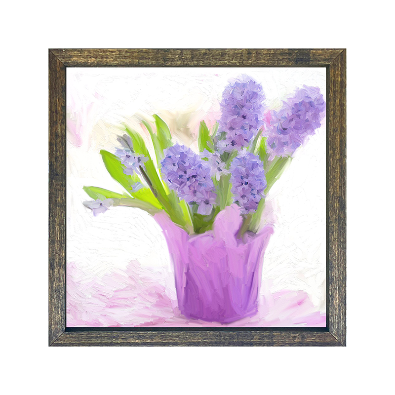 Hyacinth in a pot