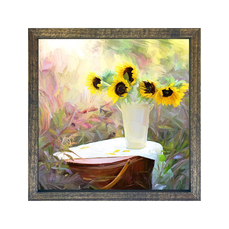 Sunflower Basket