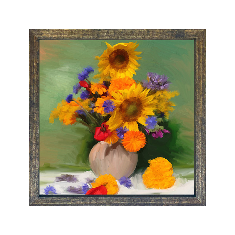 Springtime Bouquet of Sunflowers