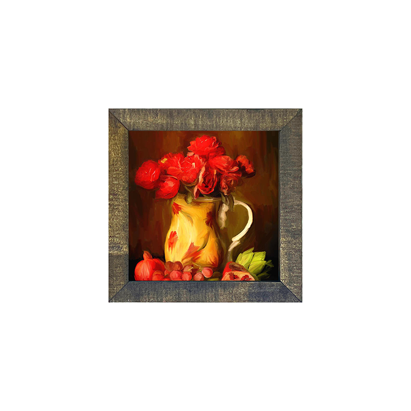 red flowers