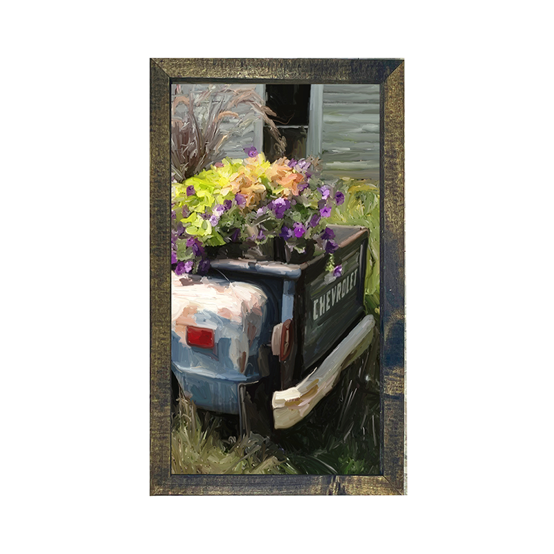 Chevy flower truck