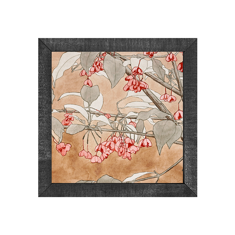 Vintage Red Blooms