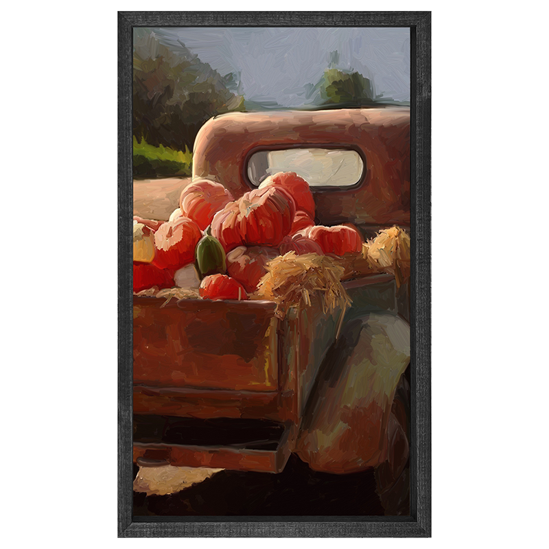 Pumpkin truck