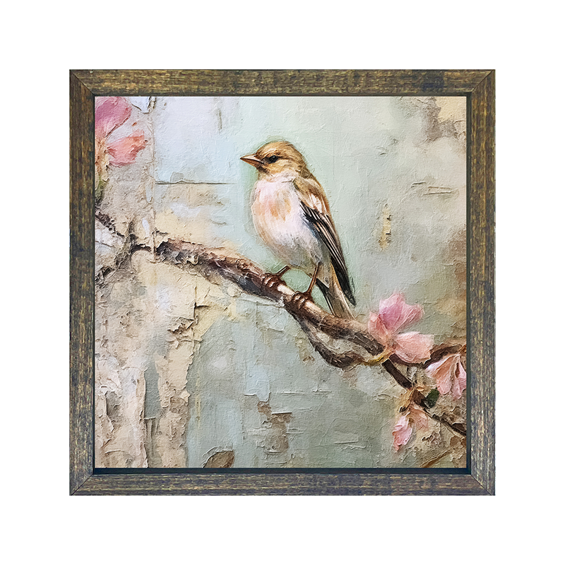 Bird on branch