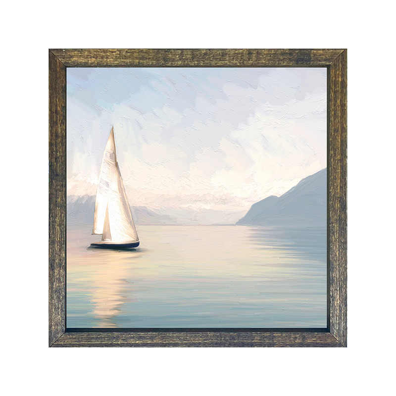 Sailboating on the lake