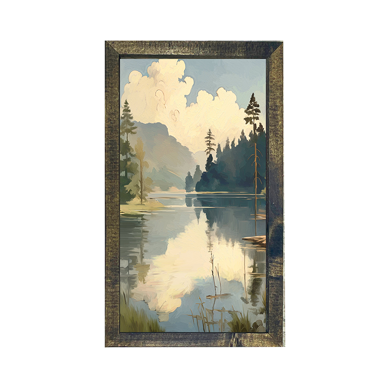 Mirror Lake - Vertical Frame
