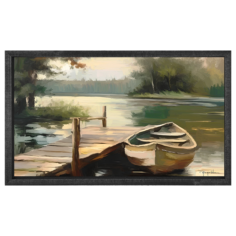 Dockside View - Horizontal Frame