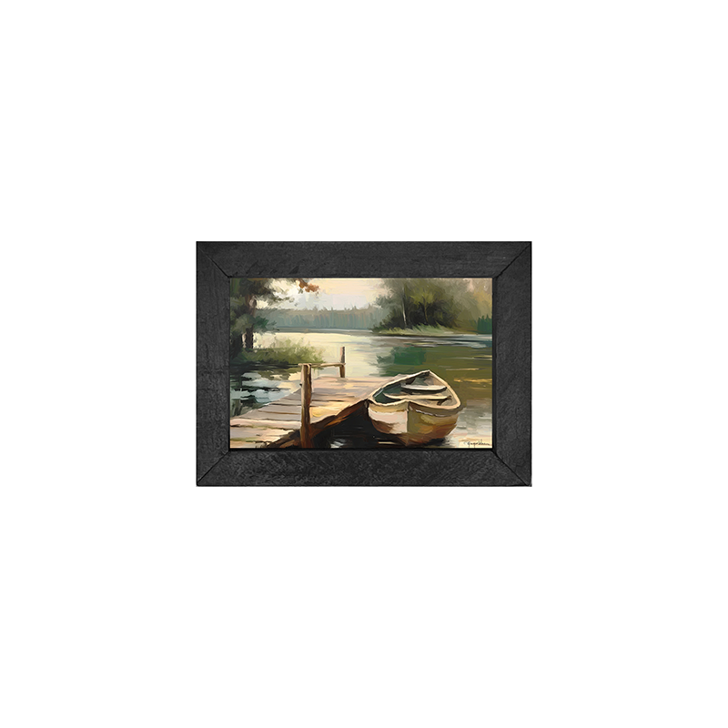 Dockside View - Horizontal Frame