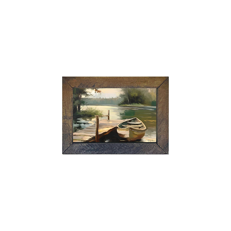 Dockside View - Horizontal Frame