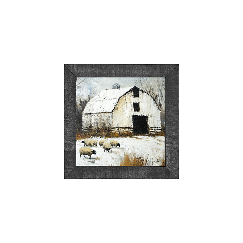 Sheep in Winter