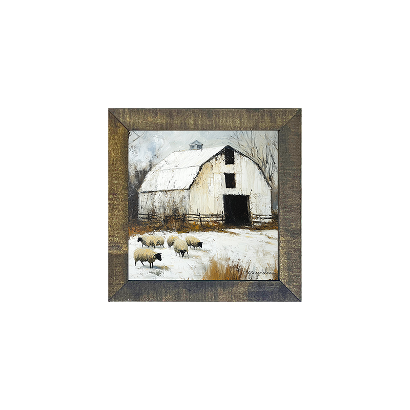 Sheep in Winter
