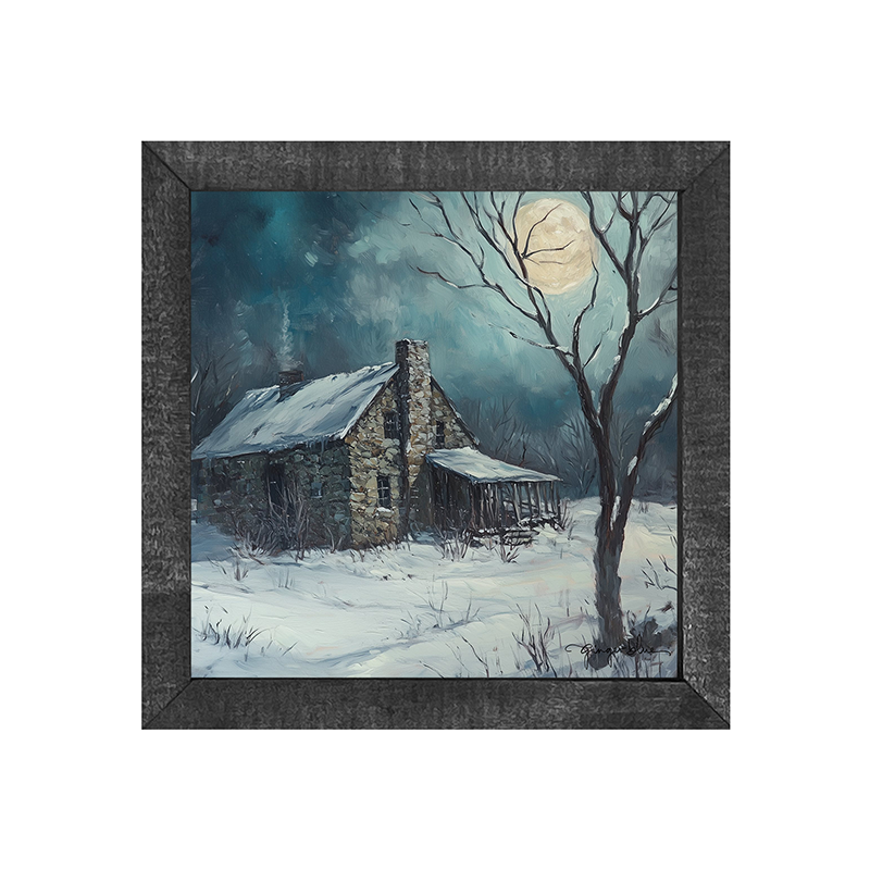Country House in Winter