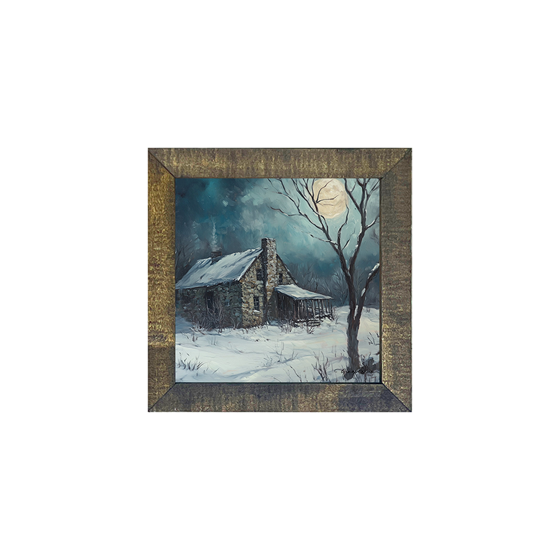 Country House in Winter