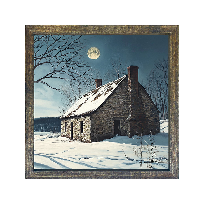 Moon-lit Country House
