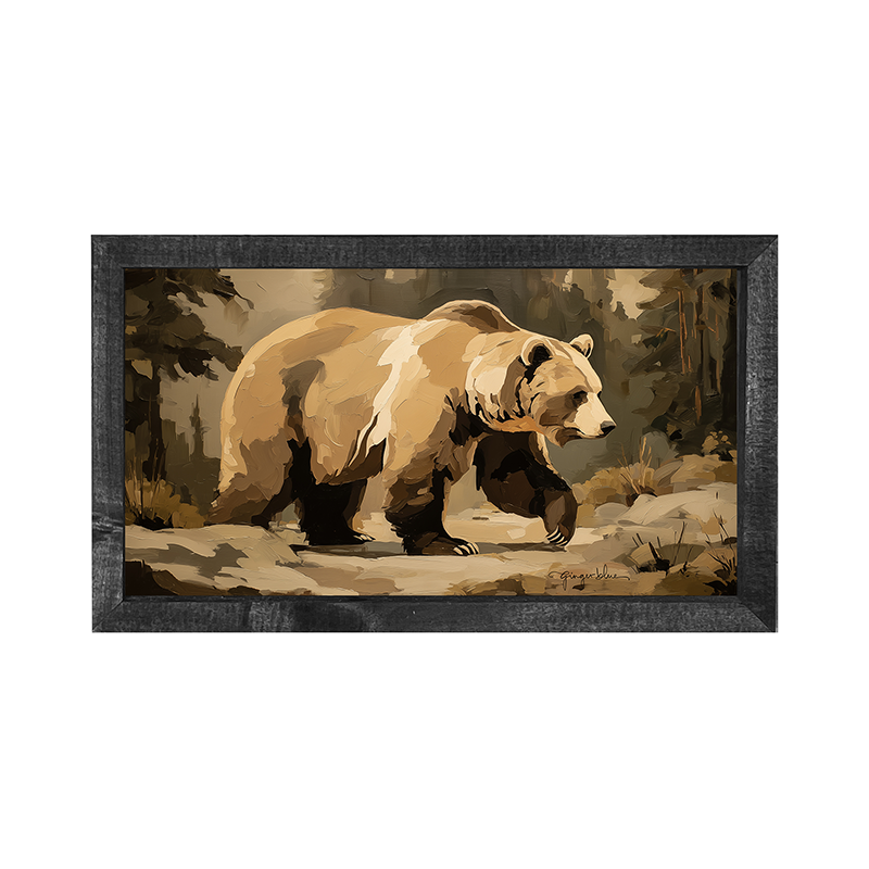 Adirondack Bear - Horizontal Frame