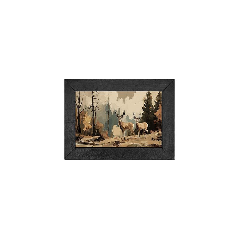 Adirondack Deer - Horizontal Frame