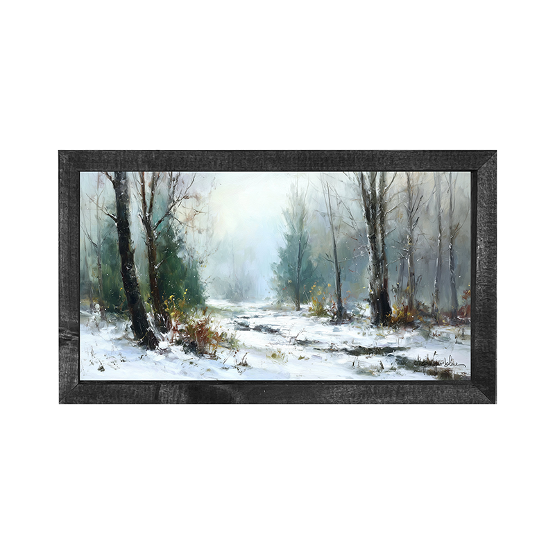 Snowy Forest - Horizontal Frame