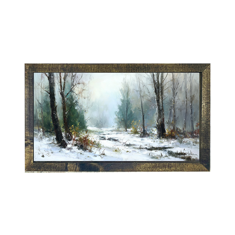 Snowy Forest - Horizontal Frame