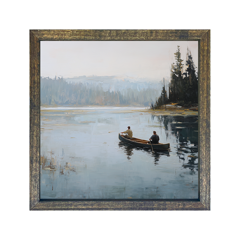 Fishing - Canoe on Lake