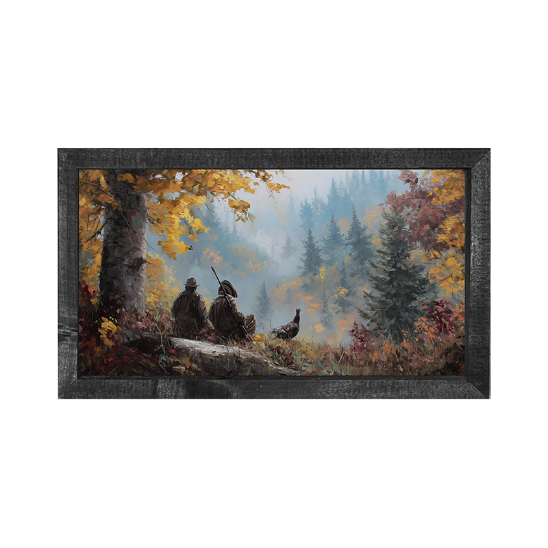 Hunting Season - Looking over the Valley - Horizontal Frame