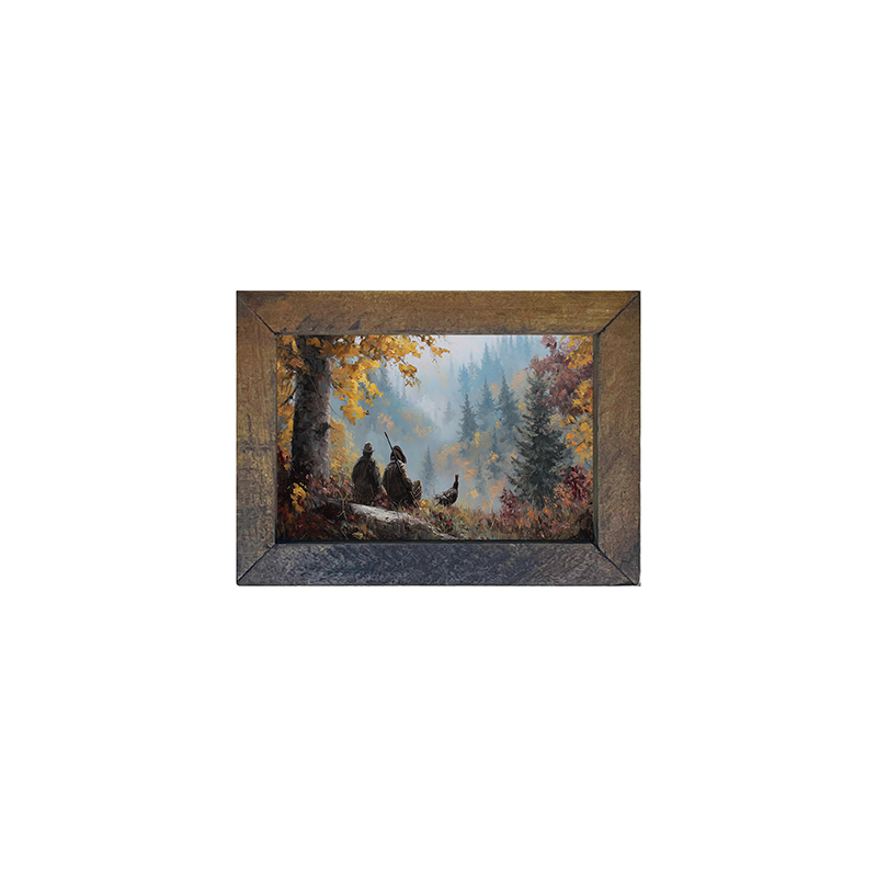 Hunting Season - Looking over the Valley - Horizontal Frame