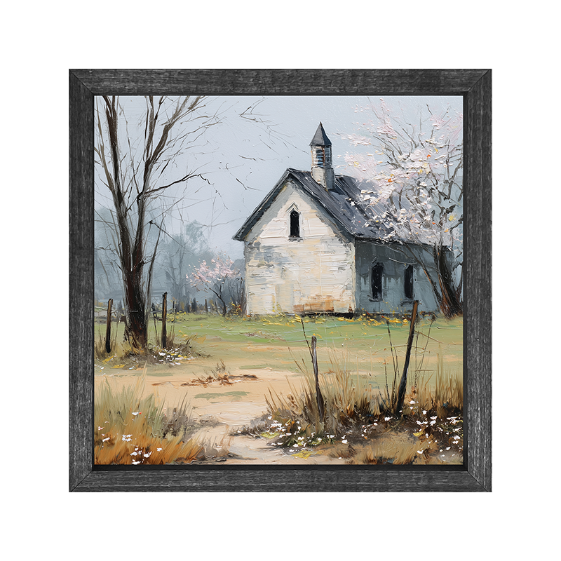 Country Church in Autumn