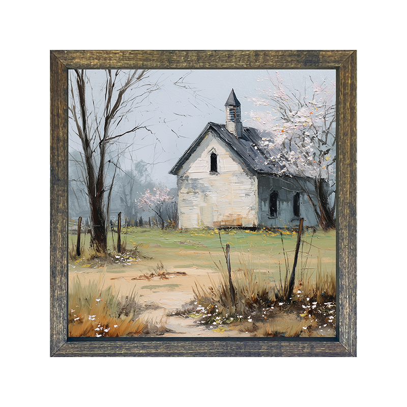 Country Church in Autumn