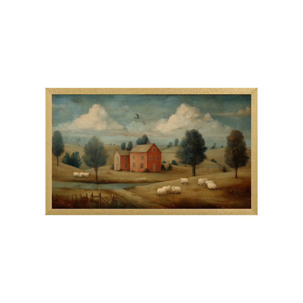 HG-1143 in Metallic Gold Gallery Frame, HX
