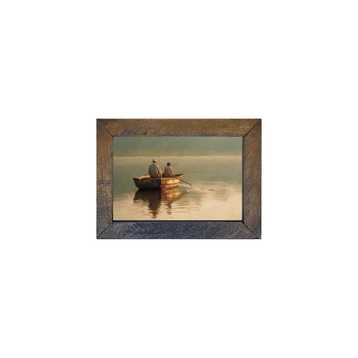Morning on the Lake - Horizontal Frame