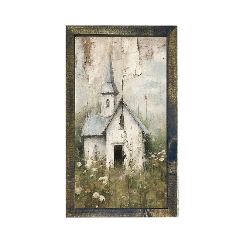 Old Country Church 3-Vertical