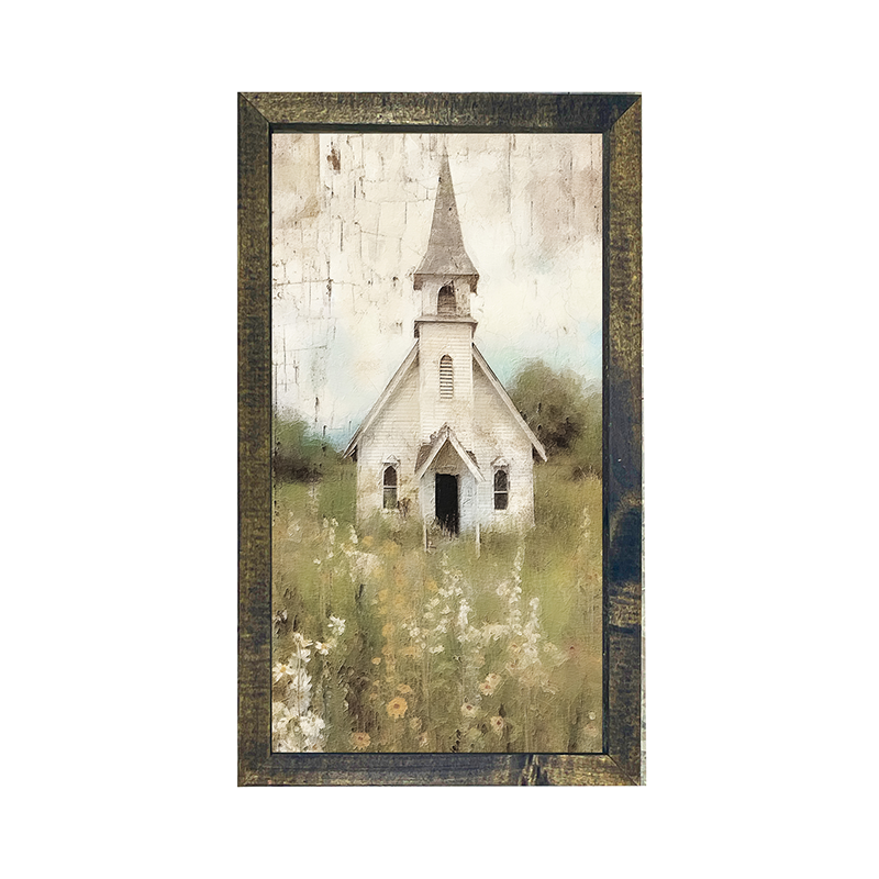 Old Country Church 4-Vertical