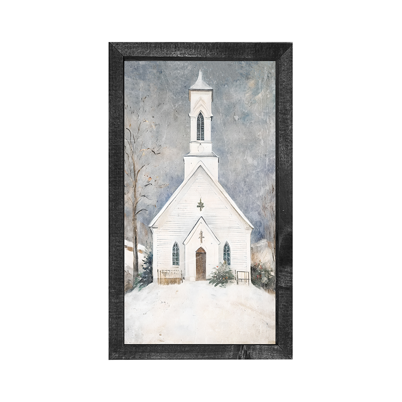 Winter Church 2 - Vertical Frame