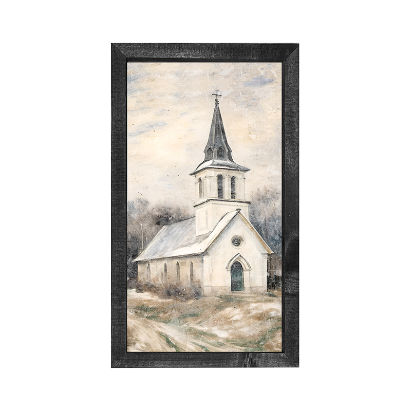 Winter Church 4 - Vertical Frame