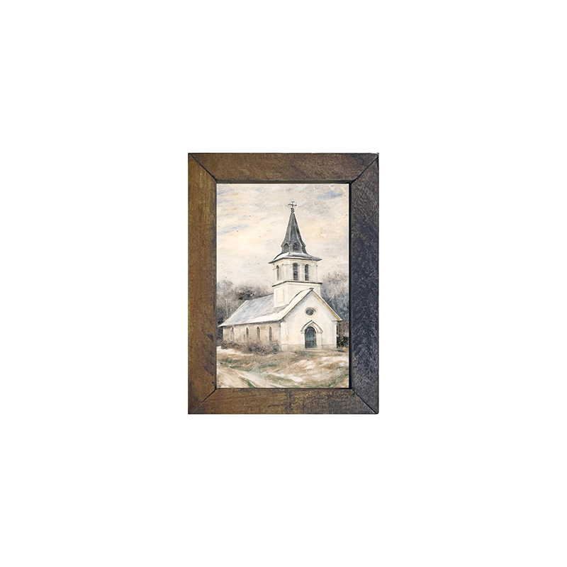 Winter Church 4 - Vertical Frame