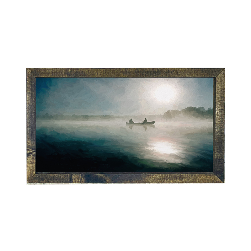Fishing in the morning