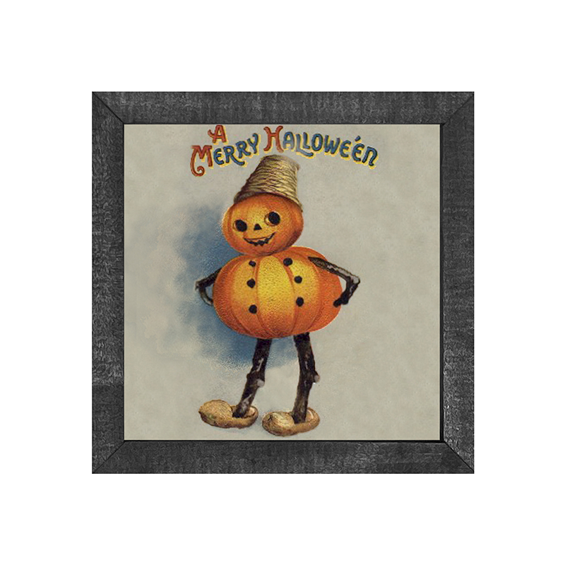 merry halloween pumpkin boy
