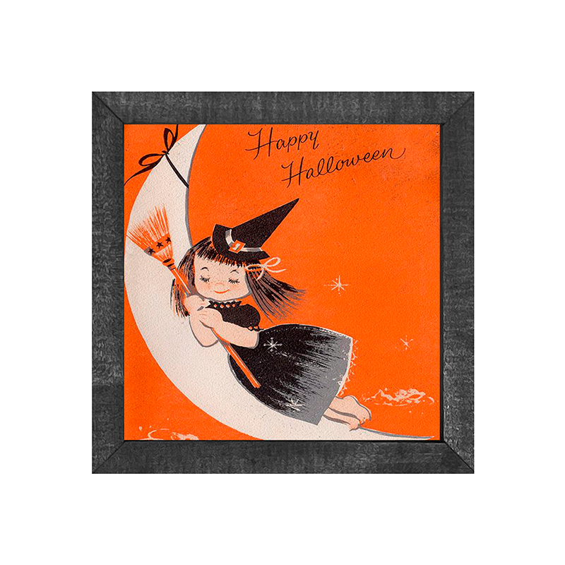 witch in the moon cresent