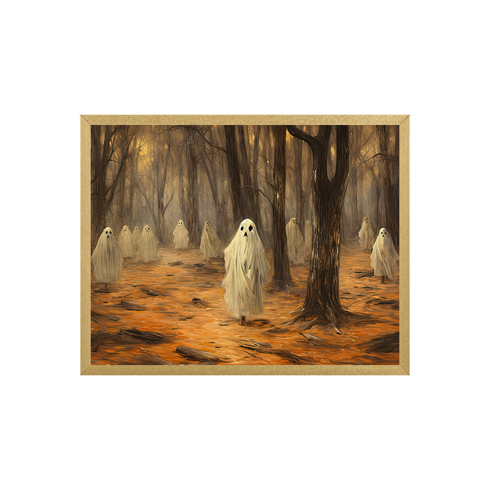 HW-326 in Metallic Gold Gallery Frame, H2