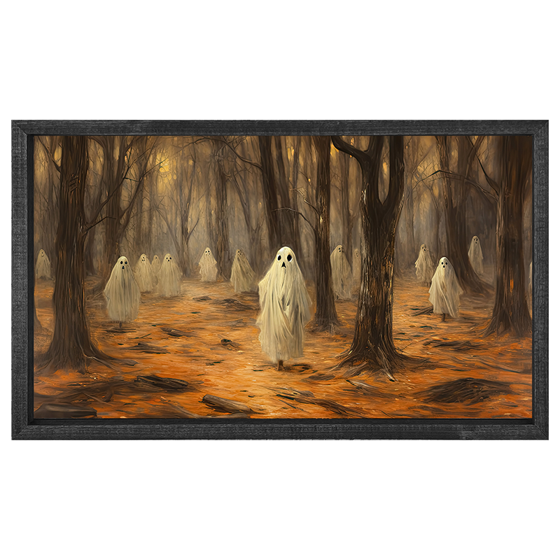 Ghosts in the woods - Horizontal Frame