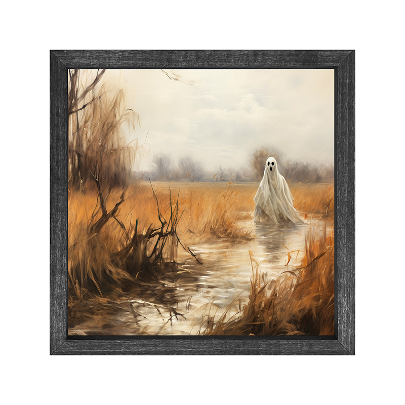 Ghost on a pathway
