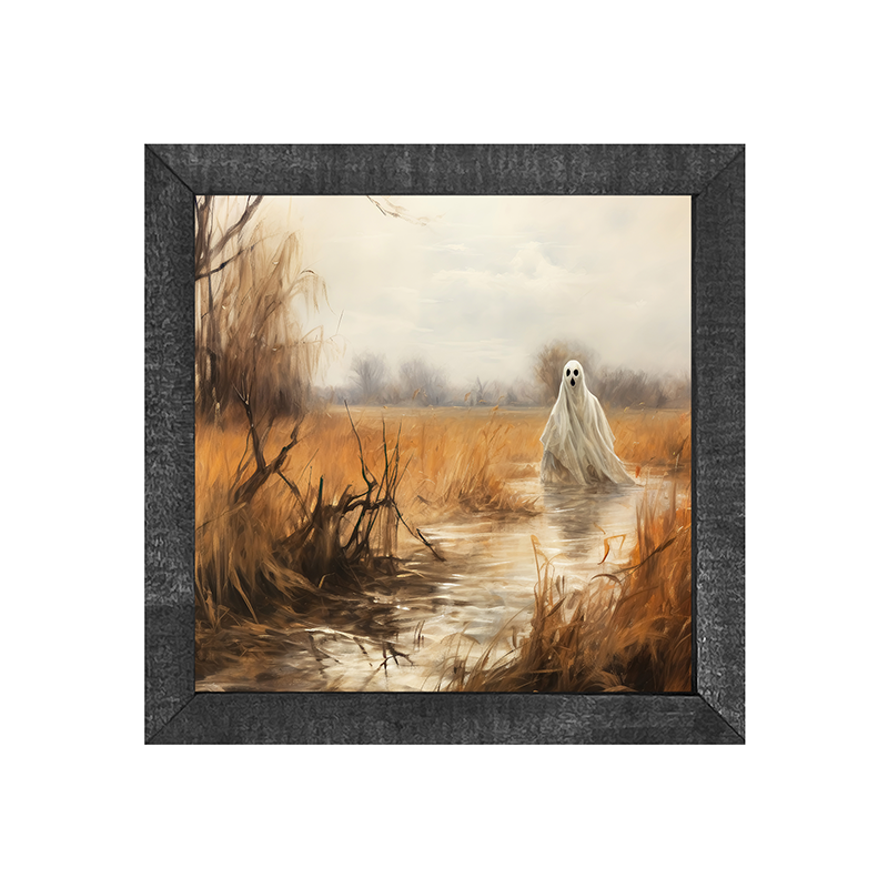 Ghost on a pathway