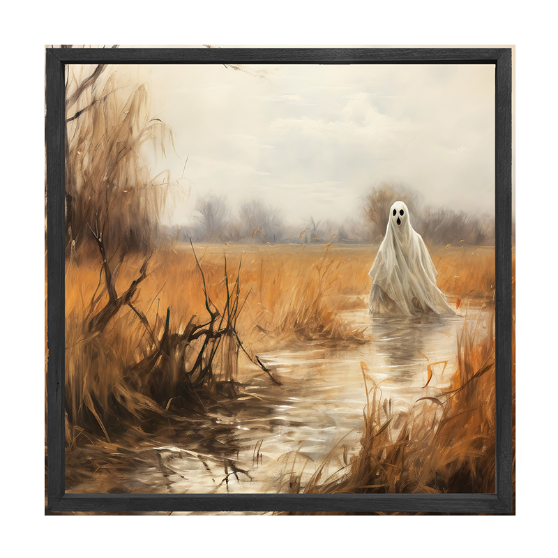 Ghost on a pathway