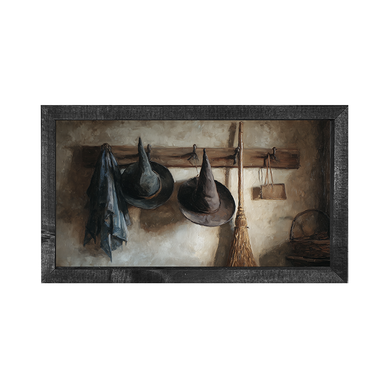 The Witch is Home - Horizontal Frame