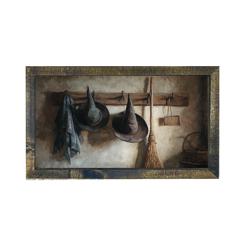 The Witch is Home - Horizontal Frame