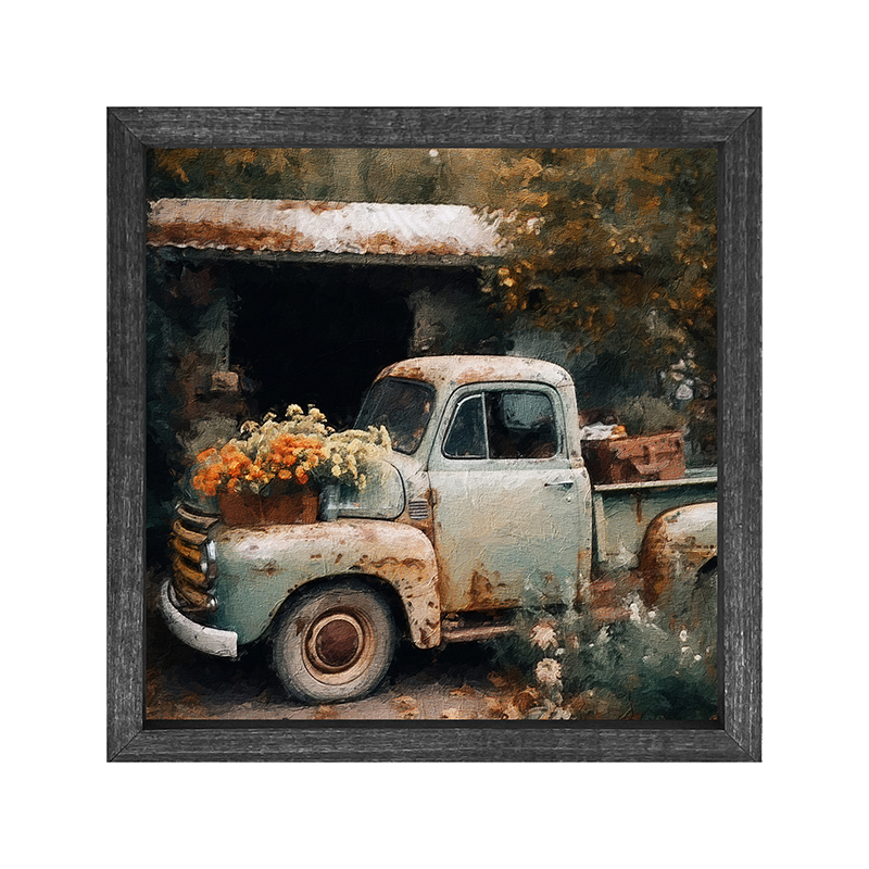 Truck with Flowers