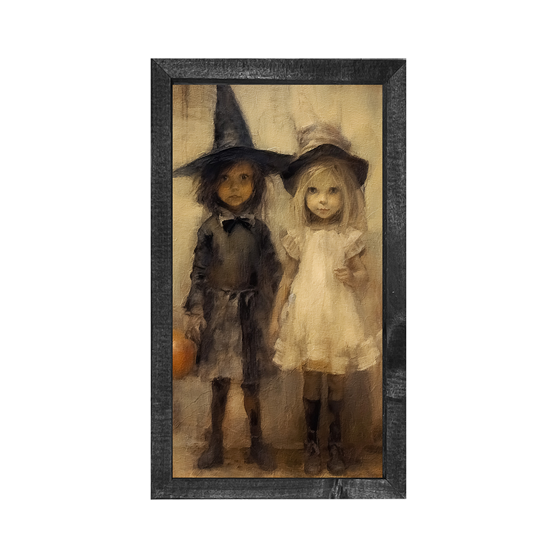 Halloween Children - Vertical Frame
