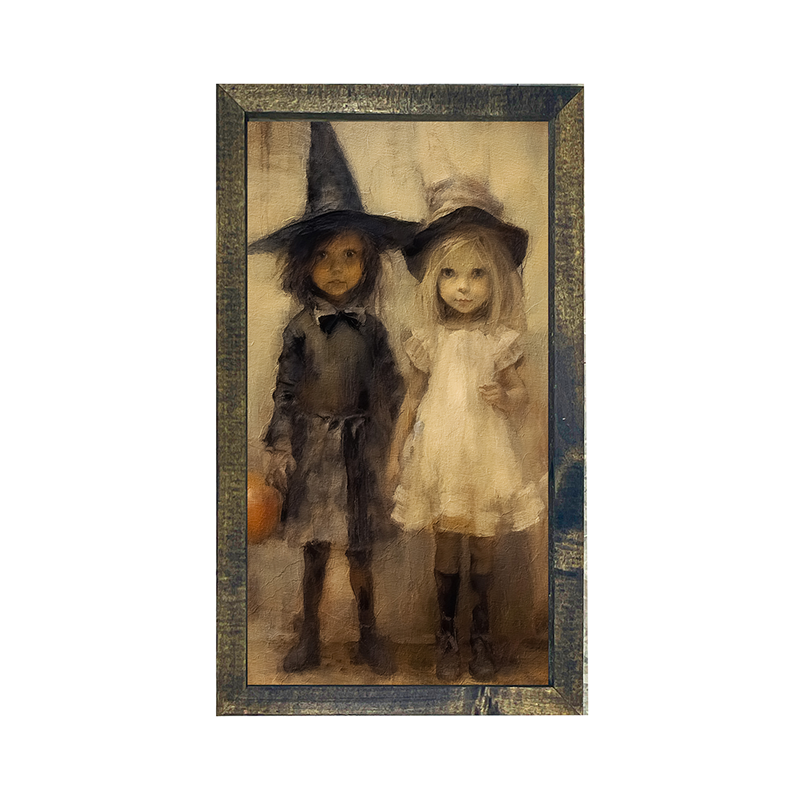 Halloween Children - Vertical Frame