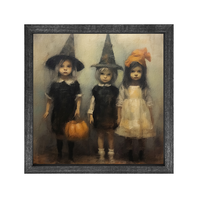 Trick or Treating children